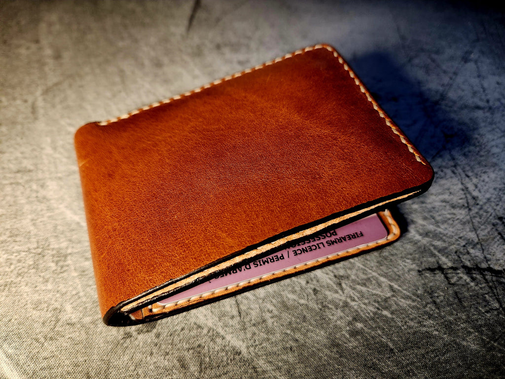 Bifold 4-Card Wallet - DIY Leathercraft PDF Pattern with Video Tutorial