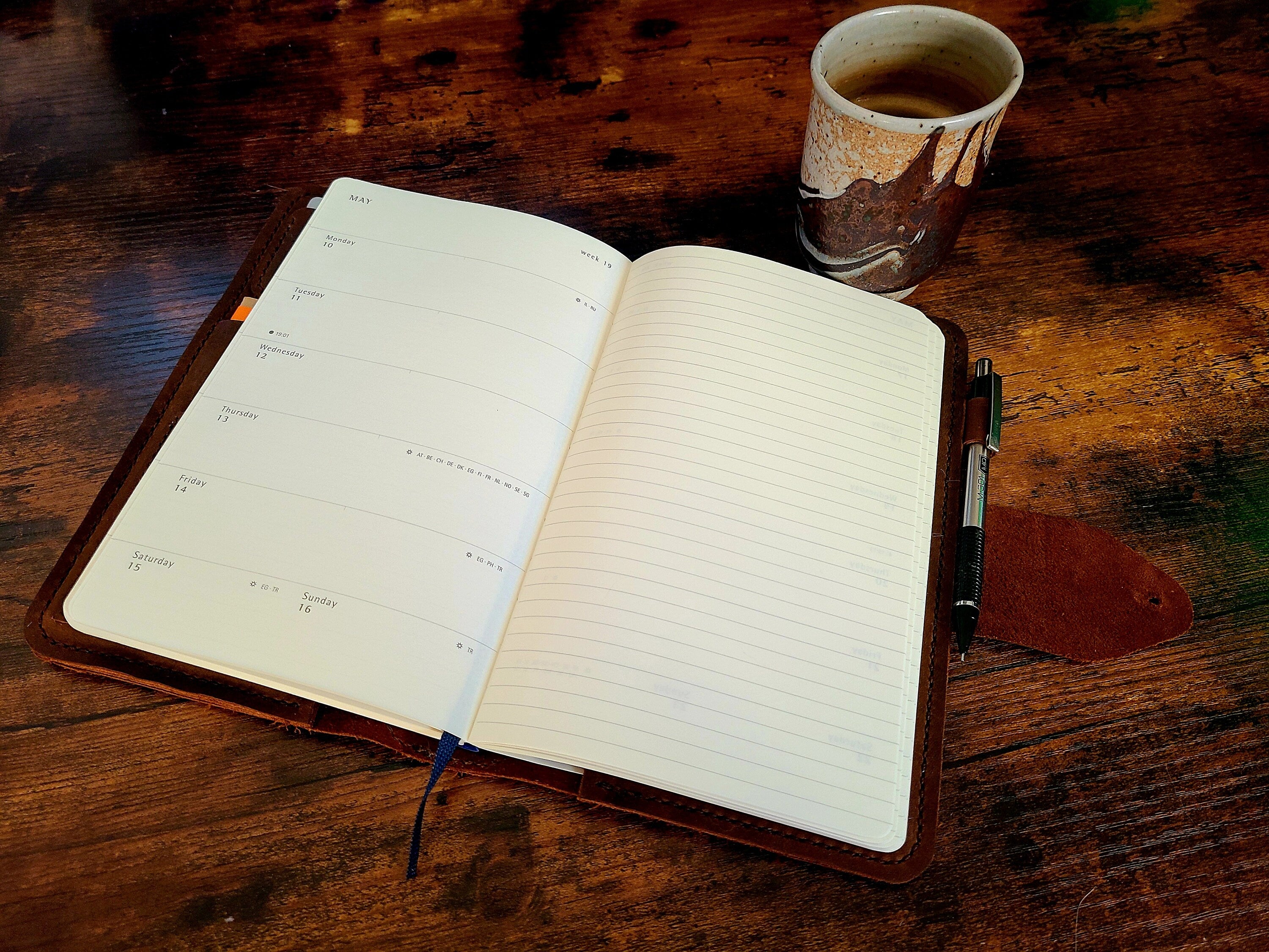 Wanderer's Leather Journal Cover PDF Pattern with Video Tutorial