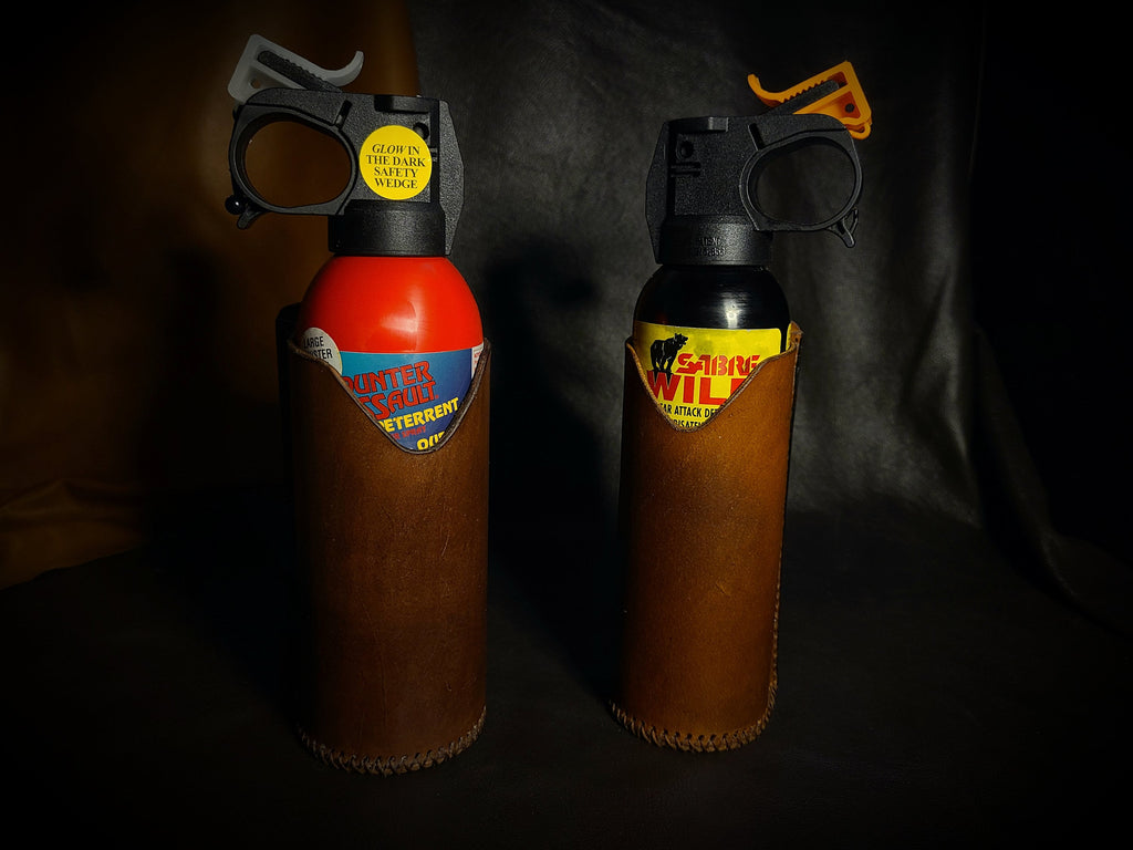 Bear Spray Holster Leather Pattern - With Video Tutorial