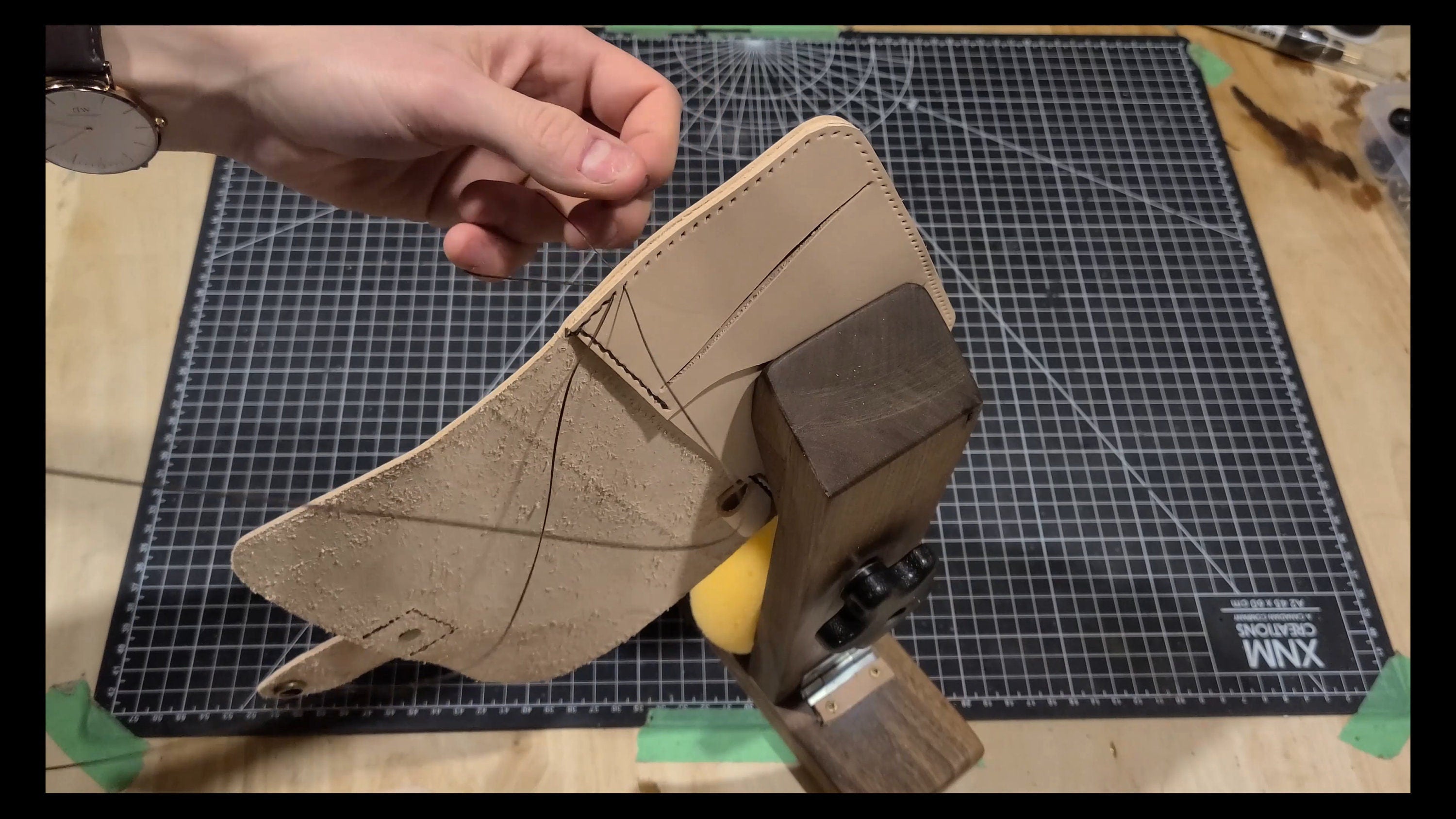 Leather Field Notes Journal Cover | DIY PDF Leather Pattern and Video Tutorial