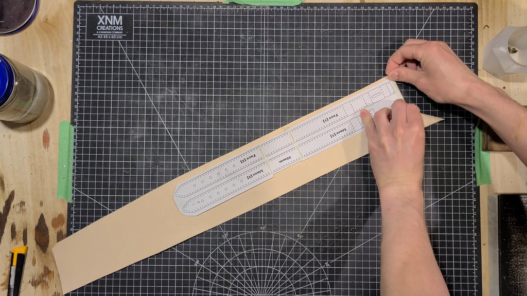 Dog Collar DIY Leather Pattern | XS - XXL | PDF Pattern with Video Tutorial