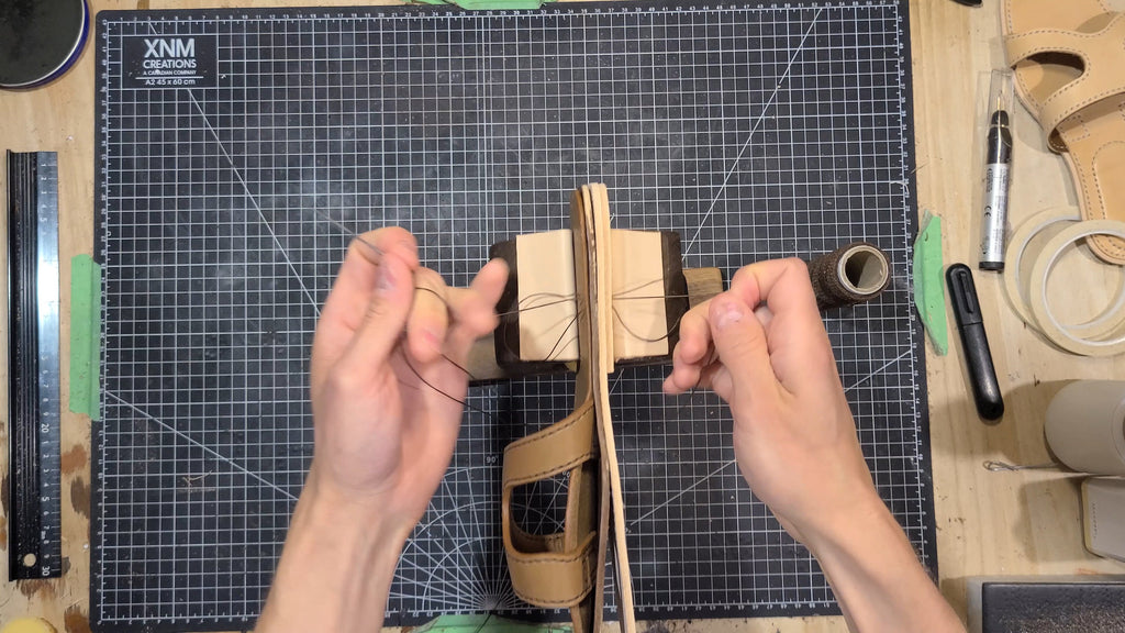Sandal Pattern | Leather PDF Download with DIY Video Tutorial