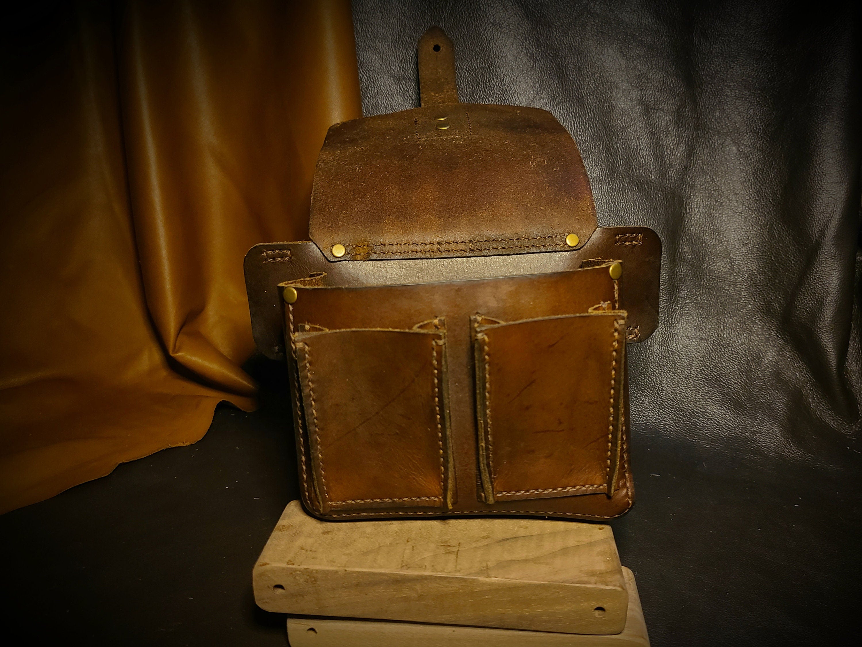 Forager's Waistpack DIY Belt Bag Leather Pattern with Tutorial Video