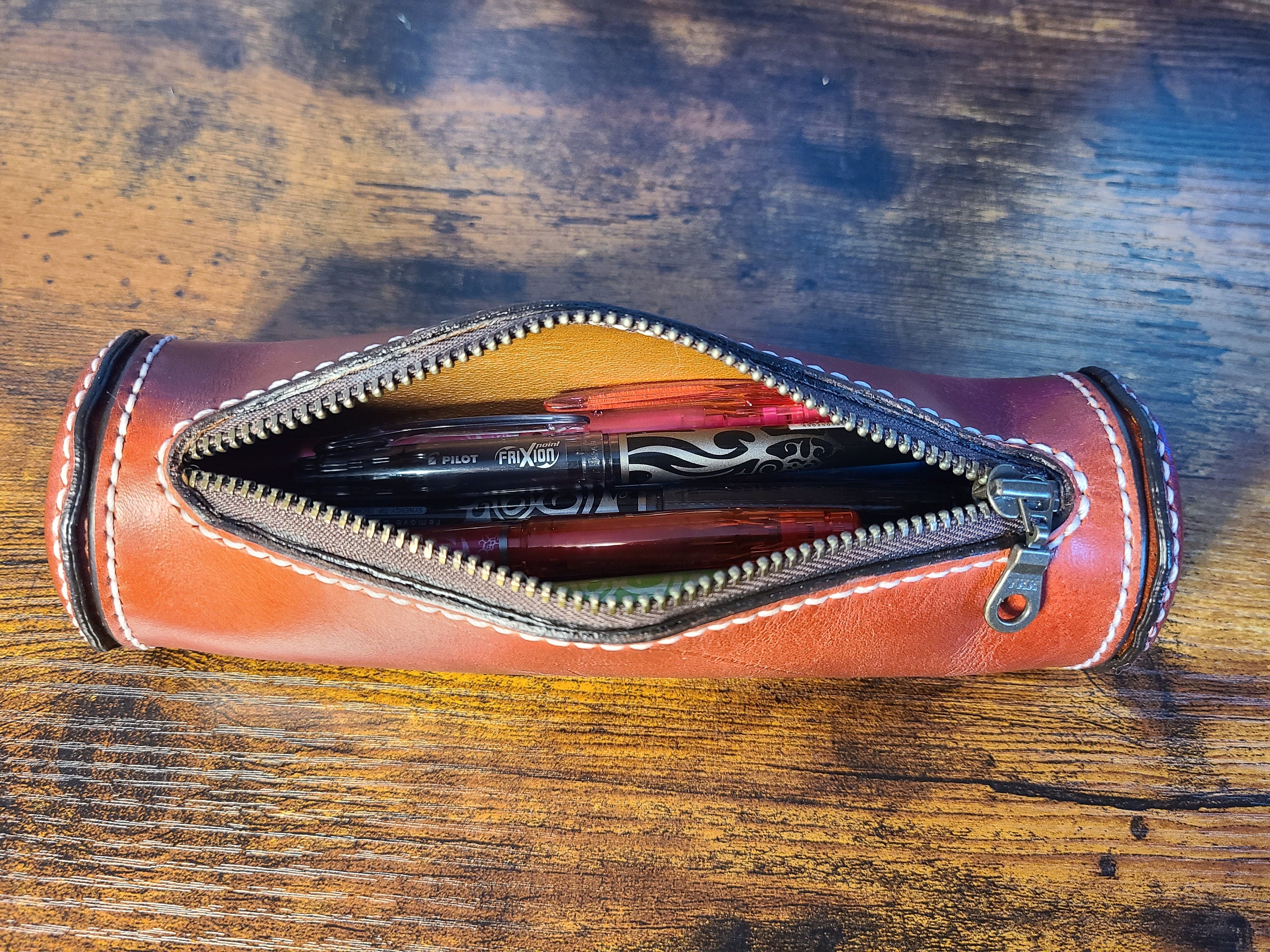 Leather Pencil Case - PDF Pattern and Video Tutorial