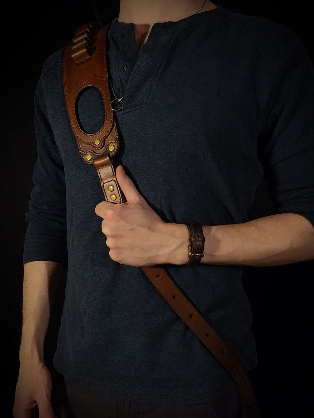 Leather Rifle Sling | DIY PDF Pattern with Video Tutorial | Royal's Rifle Sling