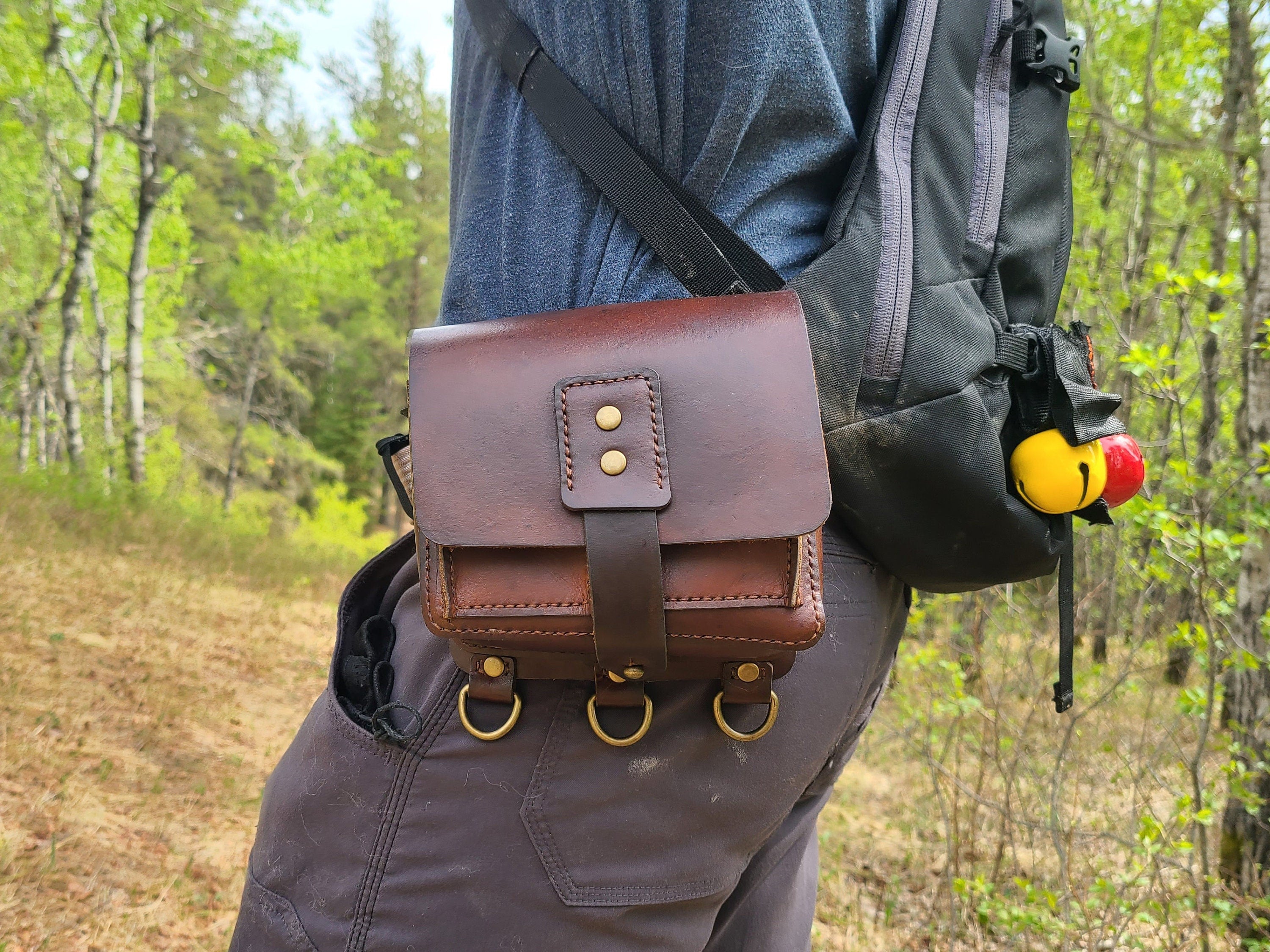 Forager's Waistpack DIY Belt Bag Leather Pattern with Tutorial Video