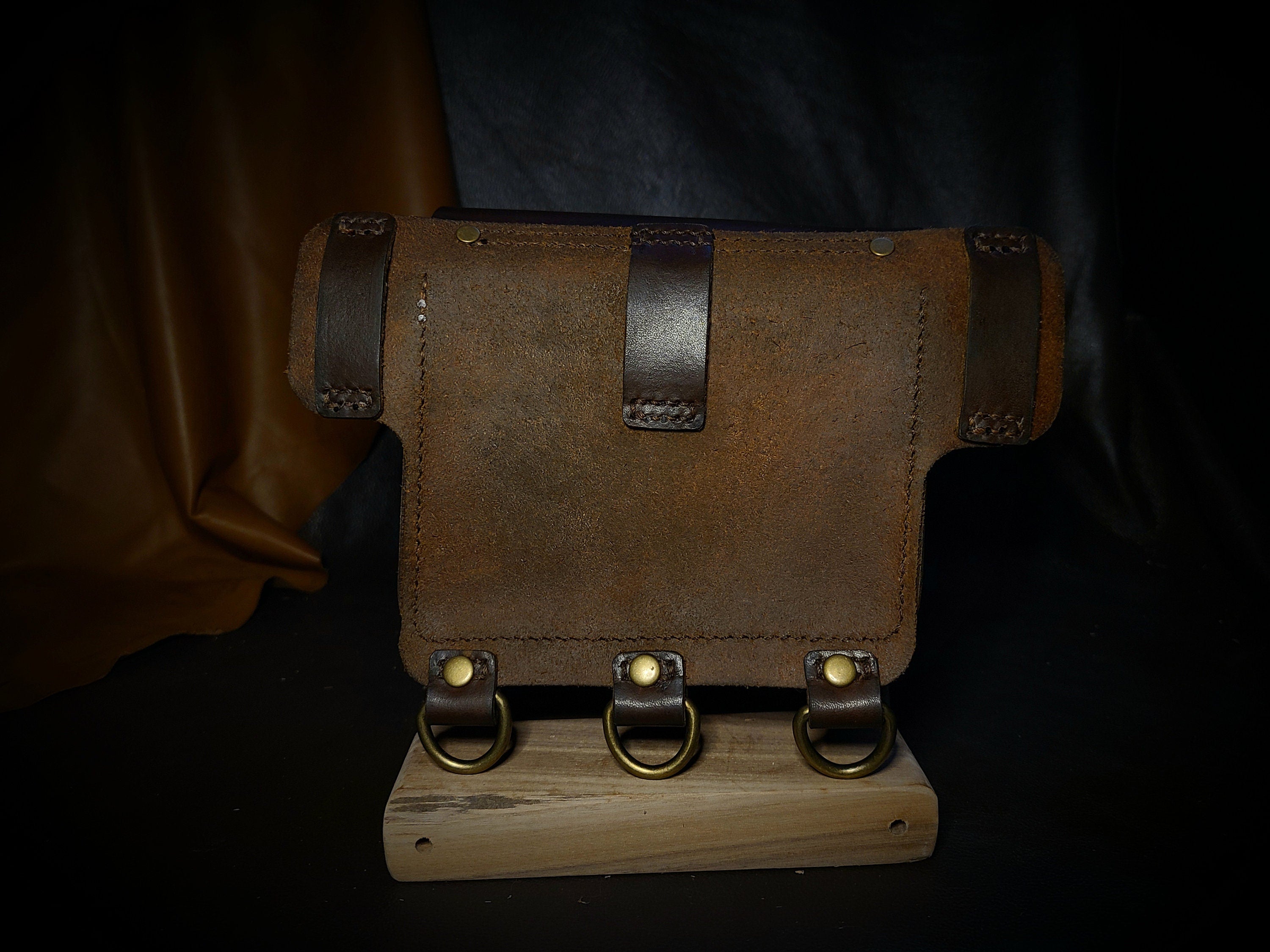 Forager's Waistpack DIY Belt Bag Leather Pattern with Tutorial Video