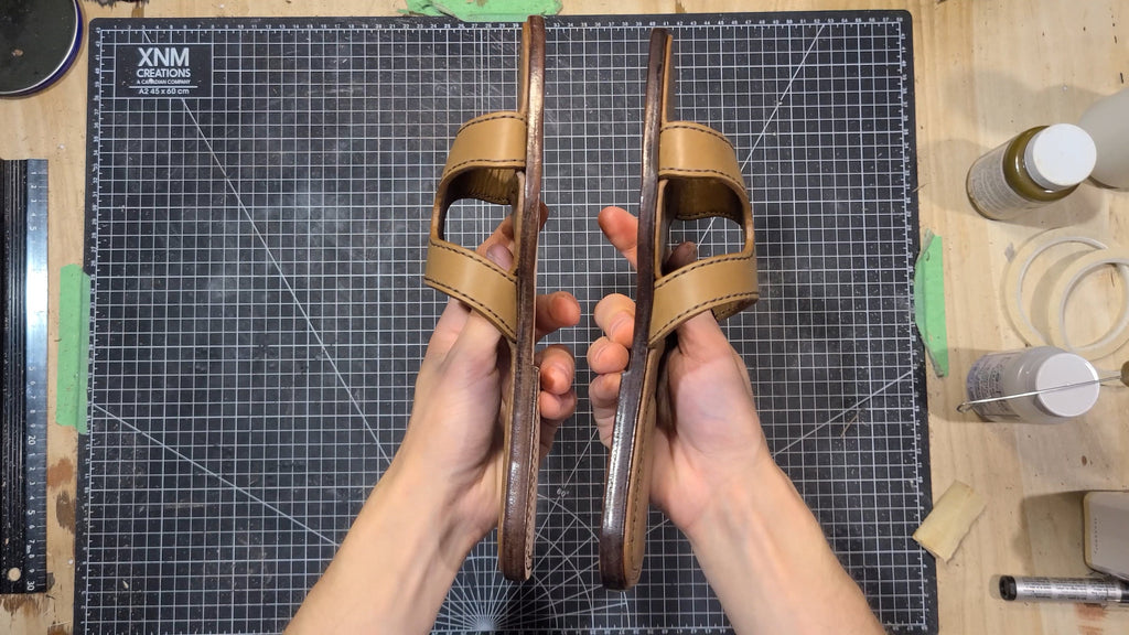 Sandal Pattern | Leather PDF Download with DIY Video Tutorial