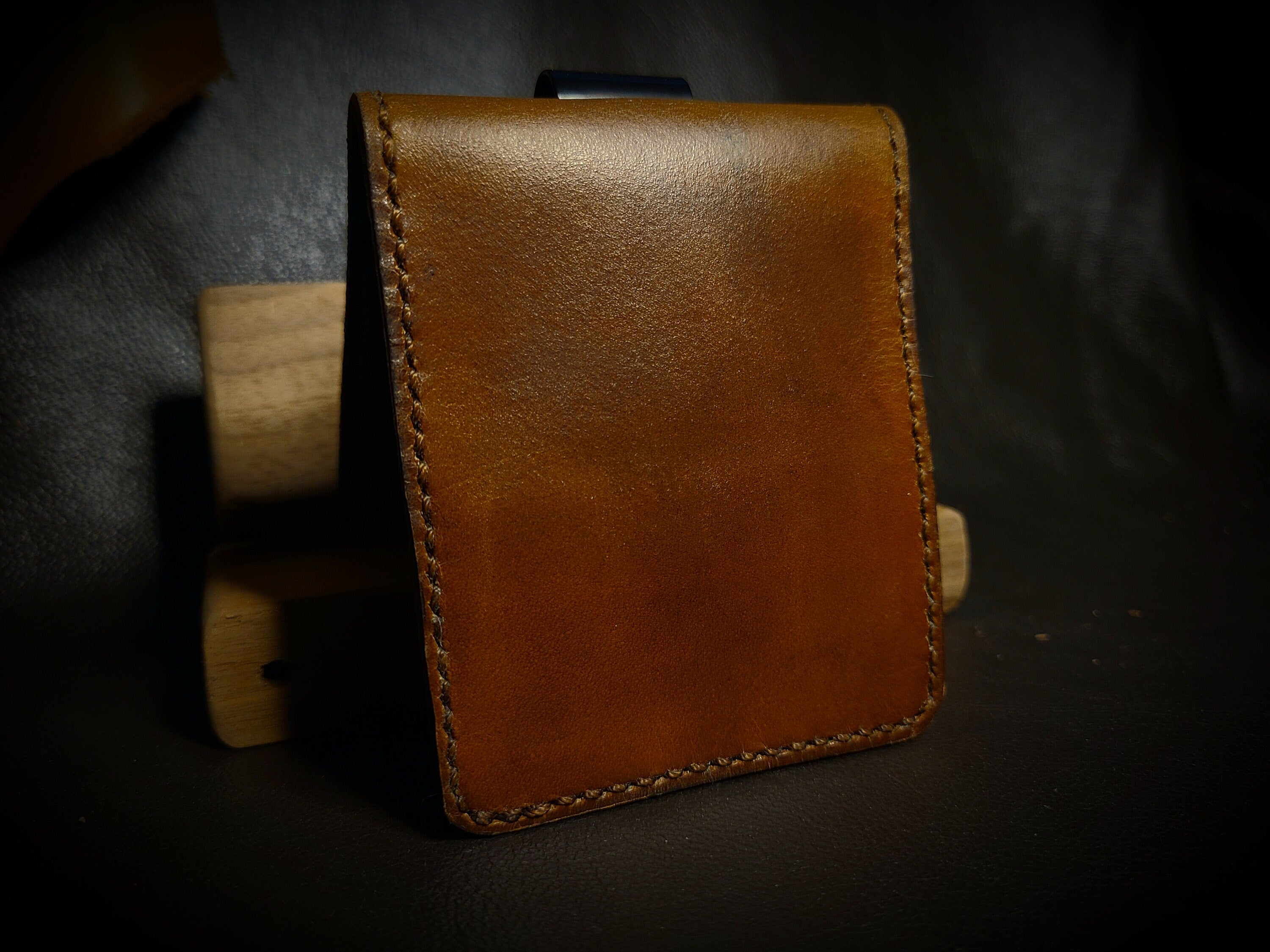 Hunter's Clip Diaphragm Call Case DIY Leather Pattern with Video Tutorial