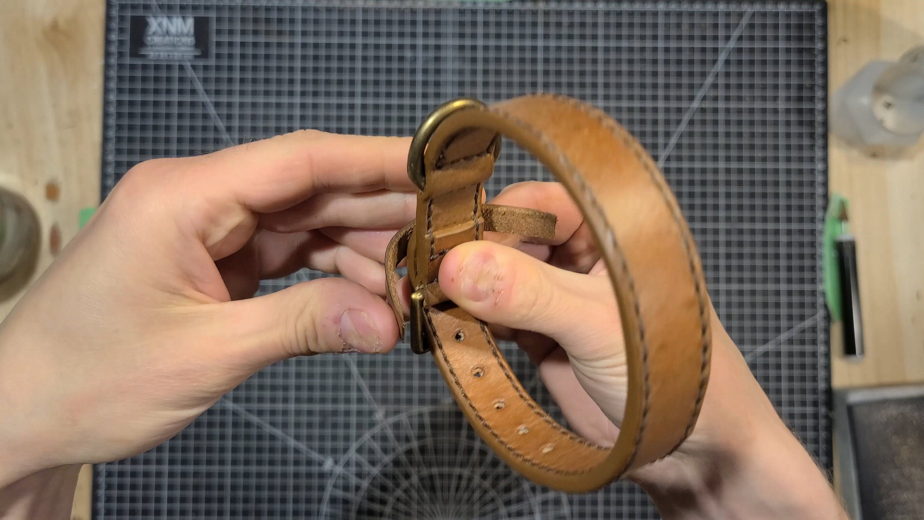 Dog Collar DIY Leather Pattern | XS - XXL | PDF Pattern with Video Tutorial