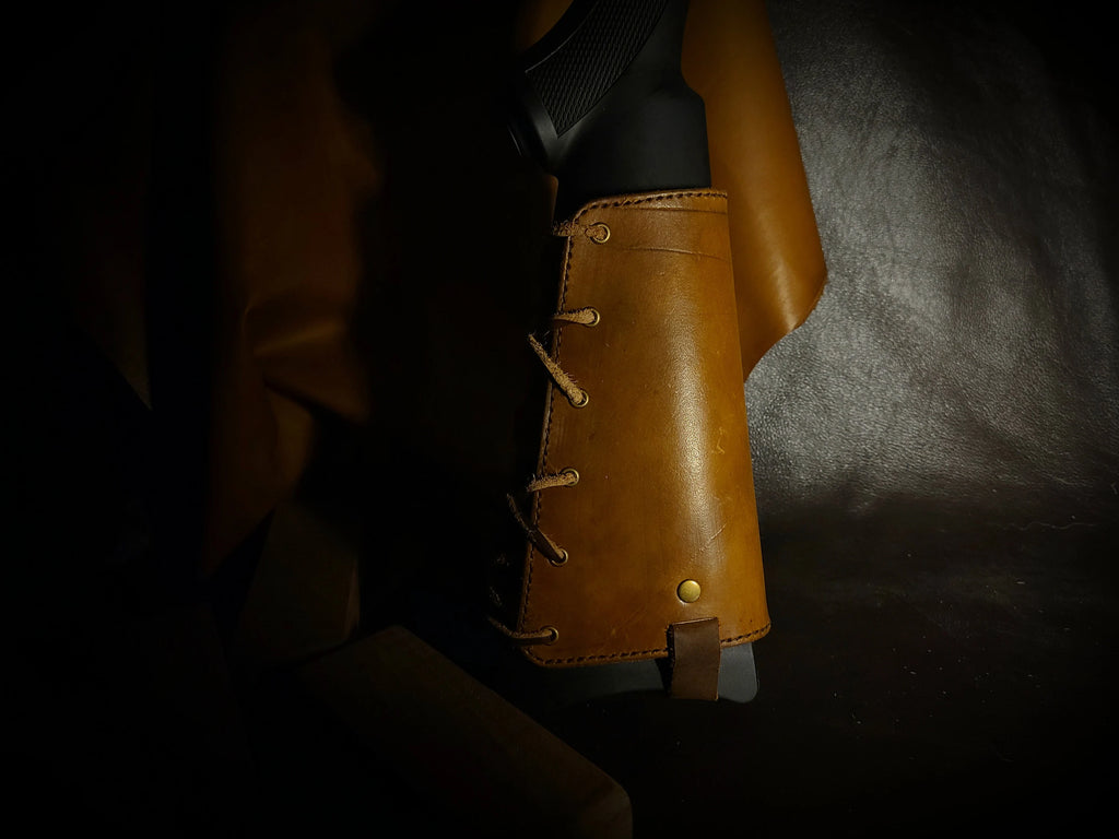Frontier Sidekick .22LR/22MAG/17HMR Rifle Cuff Leather Pattern with Video Tutorial