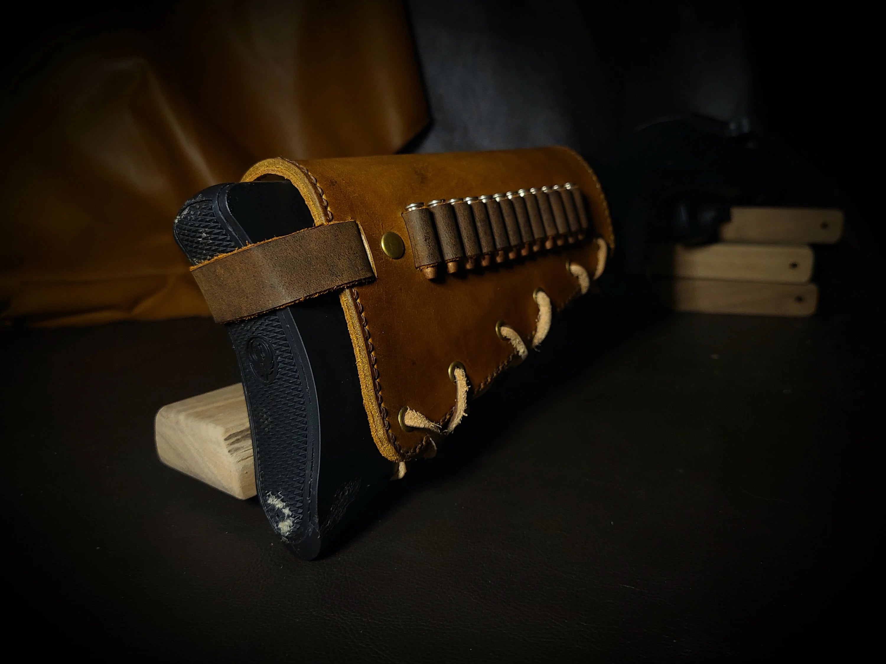 Frontier Sidekick .22LR/22MAG/17HMR Rifle Cuff Leather Pattern with Video Tutorial