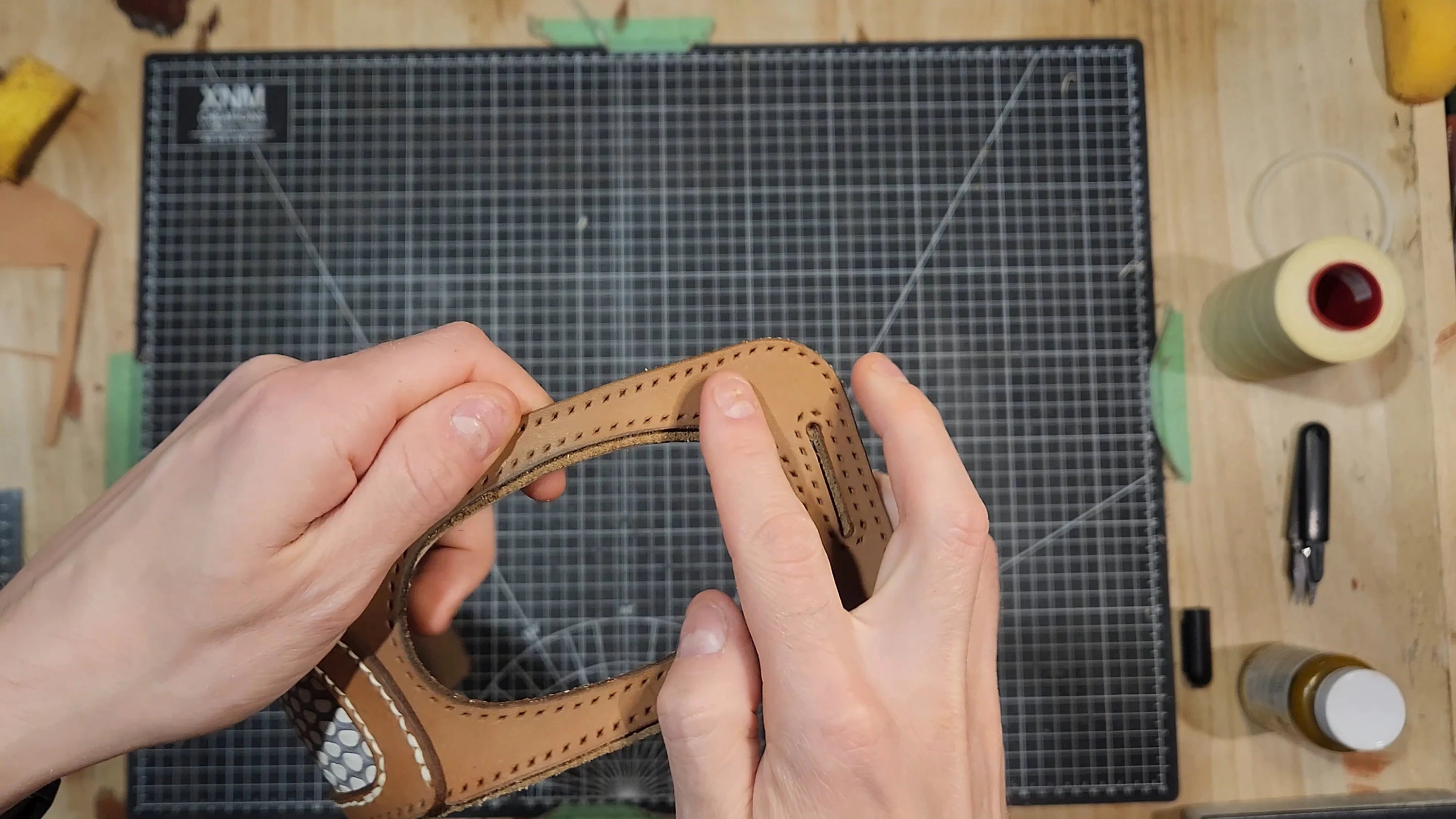 Leather Rifle Sling Pattern - DIY Rifle Sling PDF Tutorial with Video - Admiral's Rifle Sling